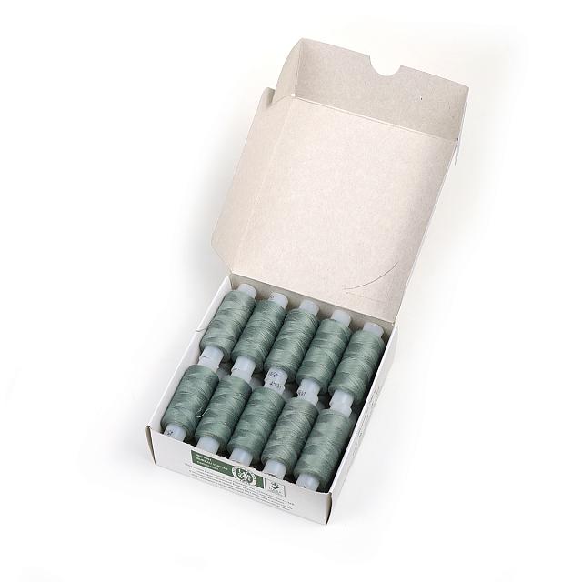 Нитки армированные, 45ЛЛ, 200 метров (5904 Серо-зеленый)