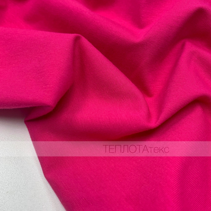 Кулирная гладь Пенье Компакт, Однотонная (плотность 170-180) (Фуксия)