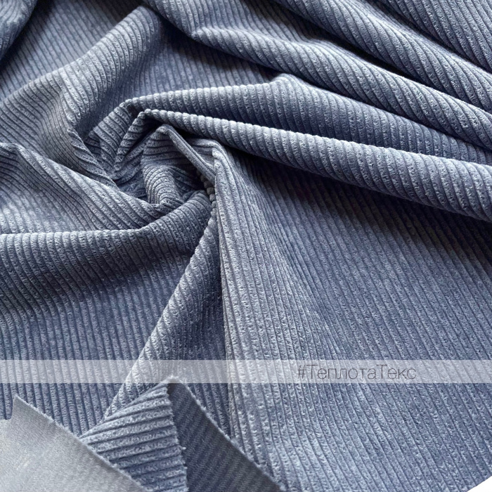 Вельвет (крупный рубчик) на мембране, 5К/5К (Деним (Denim))