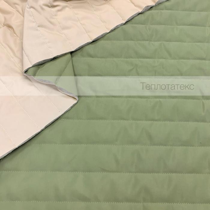 «Телогрейка» Стежка с подкладочной, Тренч/ Тиси однотонная, Полоса 5см, ут.80гр