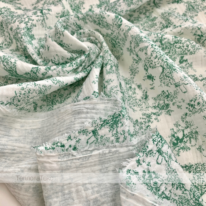 Фантазия, муслин 2х слойный  (Нефрит 3)