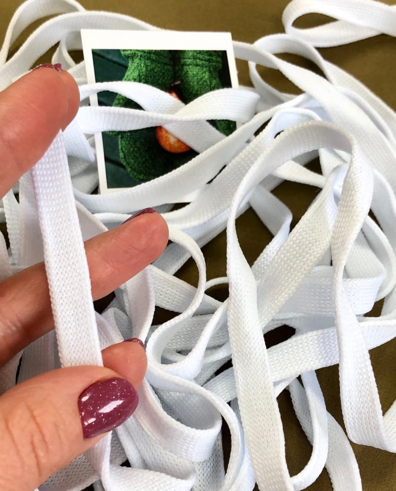 лампас белый