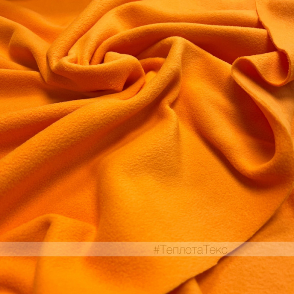 Двухсторонний флис, плотность 280/290гр (Оранжевый сигнальный (Orange45) - R)