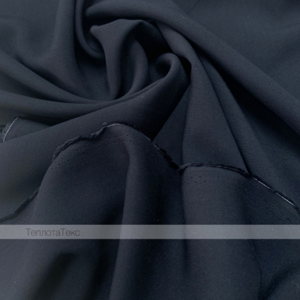 Штапель однотонный (7808) (Черный 4)