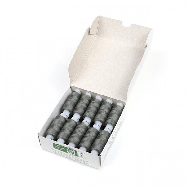 Нитки армированные, 45ЛЛ, 200 метров (6504 Серый)