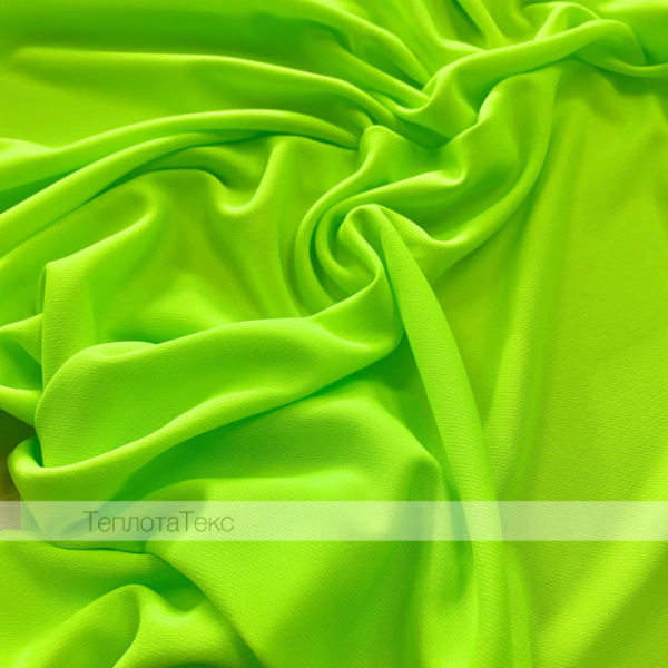 Ложная сетка, трикотажное полотно, ширина 165см (Салатовый неон (Limon neon))