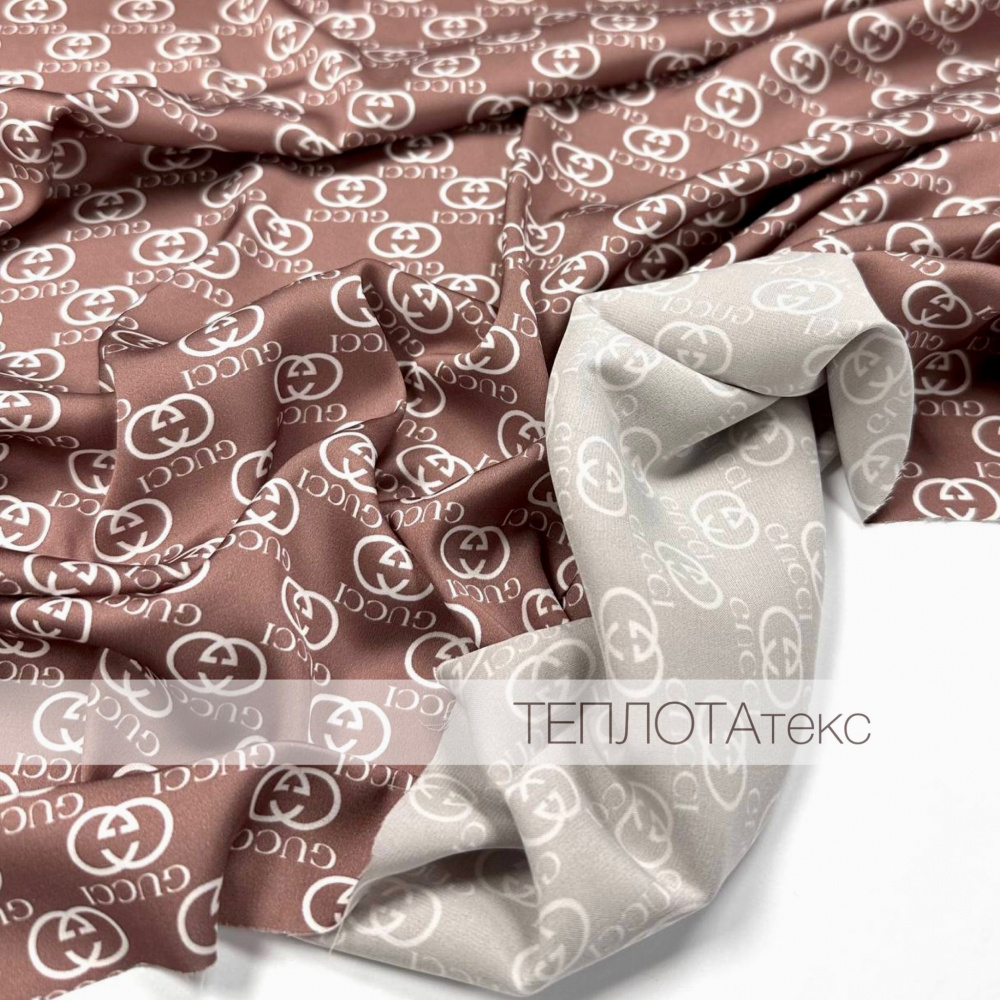 2215 Значки бренд, фон Какао